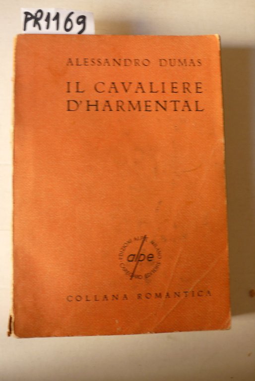 Il cavaliere d'Harmental, romanzo