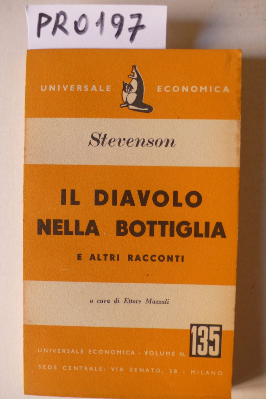 Il diavolo nella bottiglia ed altri racconti | Immagine principale