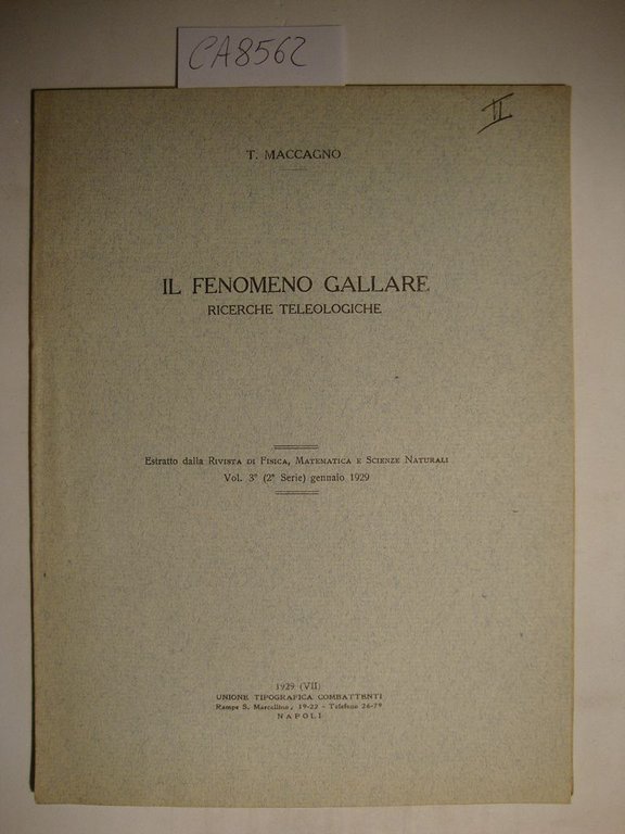 Il fenomeno gallare - Considerazioni etiologiche | Immagine Gallery 2