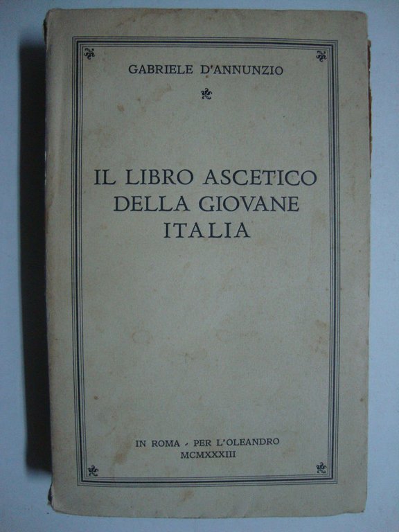 Il libro ascetico della giovane Italia