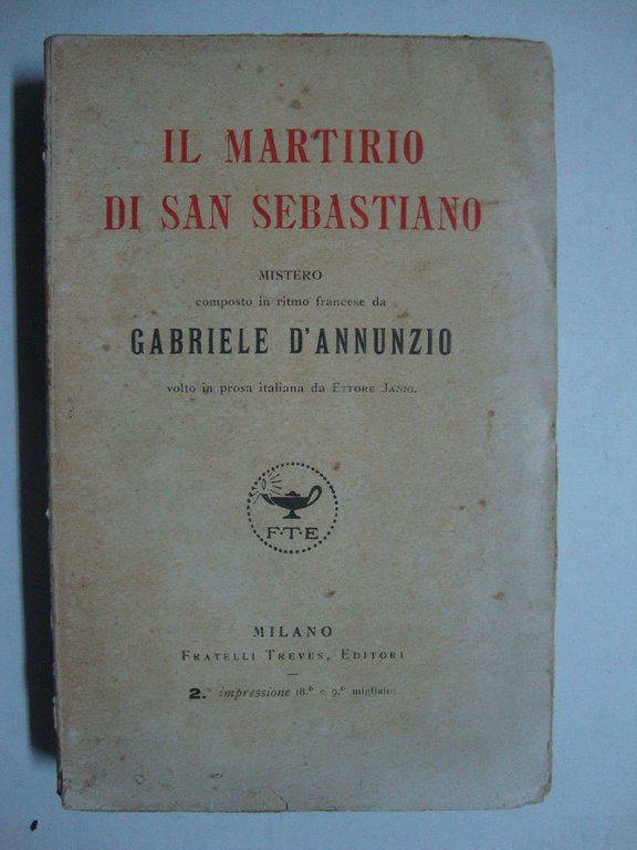 Il martirio di San Sebastiano (Mistero composto in ritmo francese)