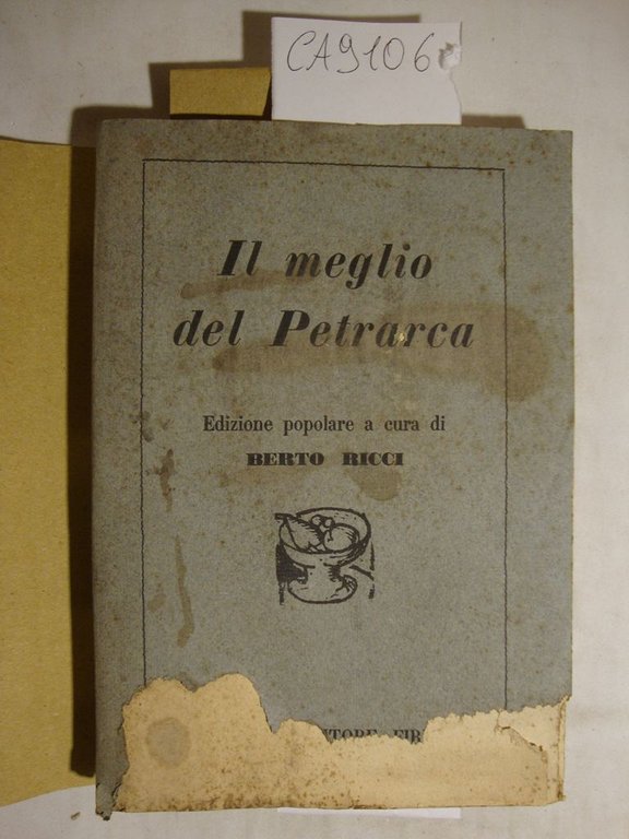 Il meglio del Petrarca