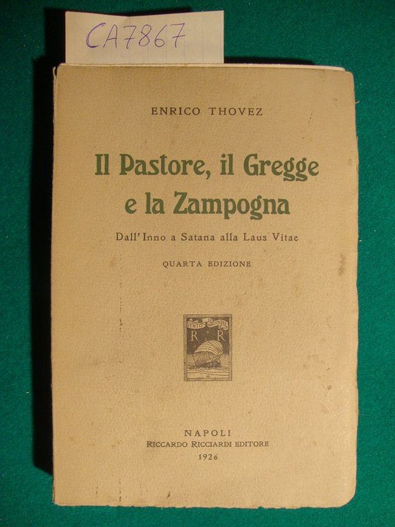 Il Pastore, il Gregge e la Zampagna - Dall'Inno a …