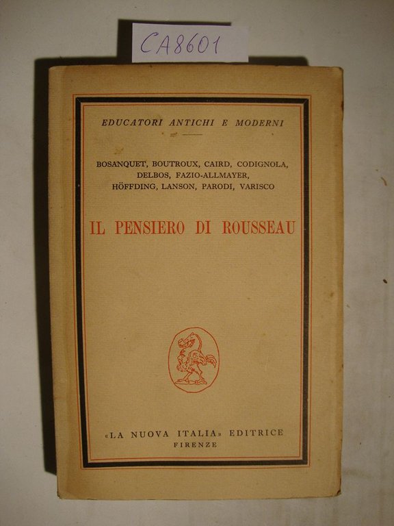 Il pensiero di Rousseau