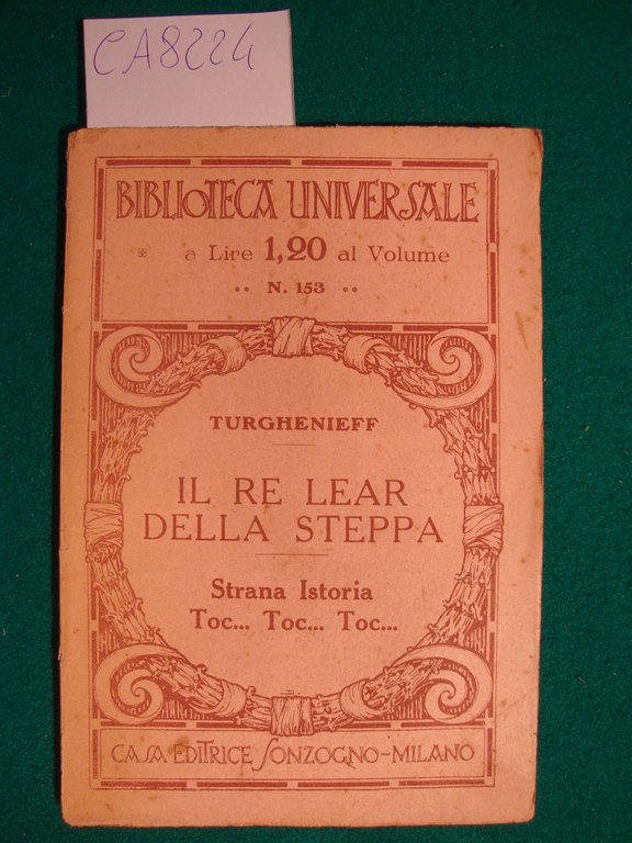 Il Re Leap della steppa - Strana Istoria Toc. Toc. …