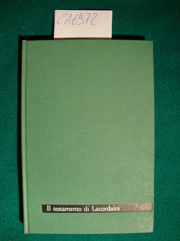 Il testamento di Lacordaire | Immagine Gallery 2