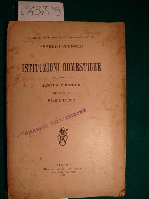 Istituzioni domestiche