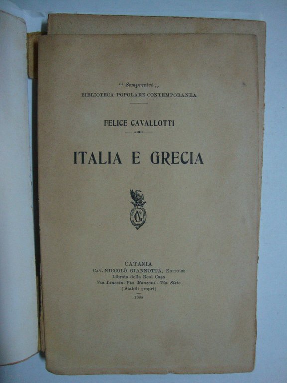 Italia e Grecia