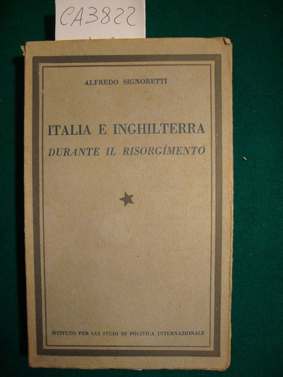 Italia e Inghilterra - Durante il Risorgimento