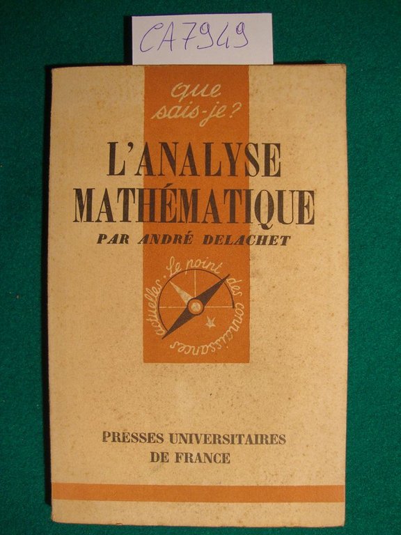 L'analyse mathématique