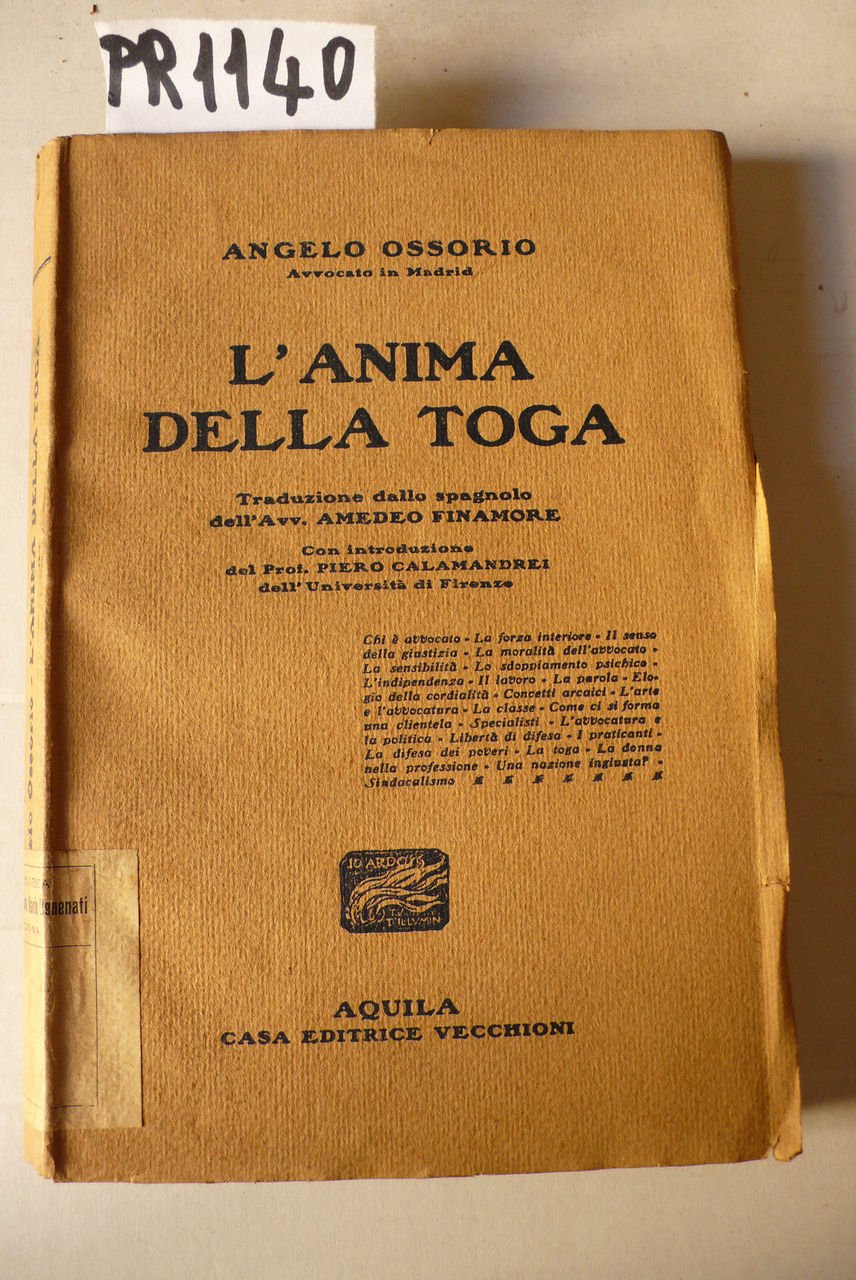 L'anima della toga