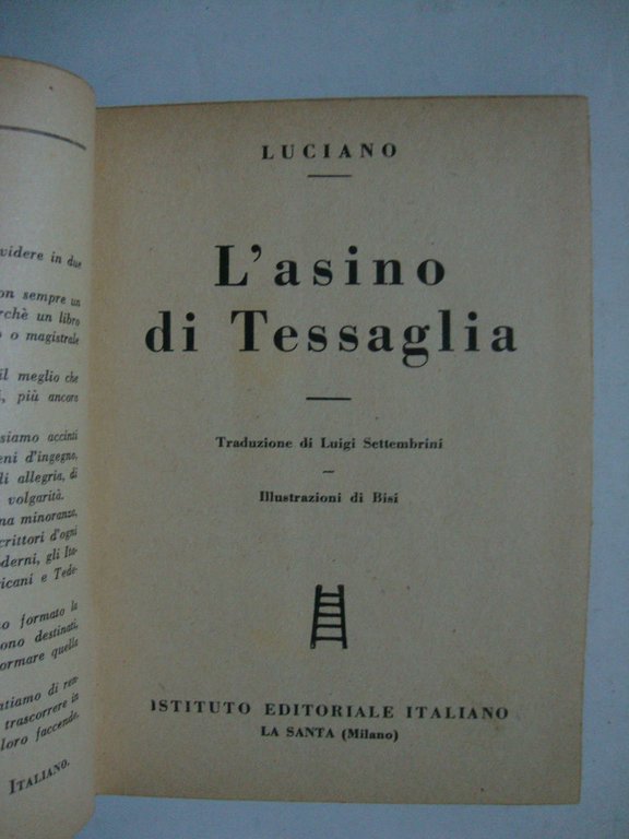 L'asino di Tessaglia