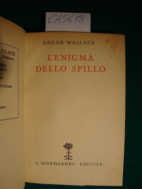 L'enigama dello spillo