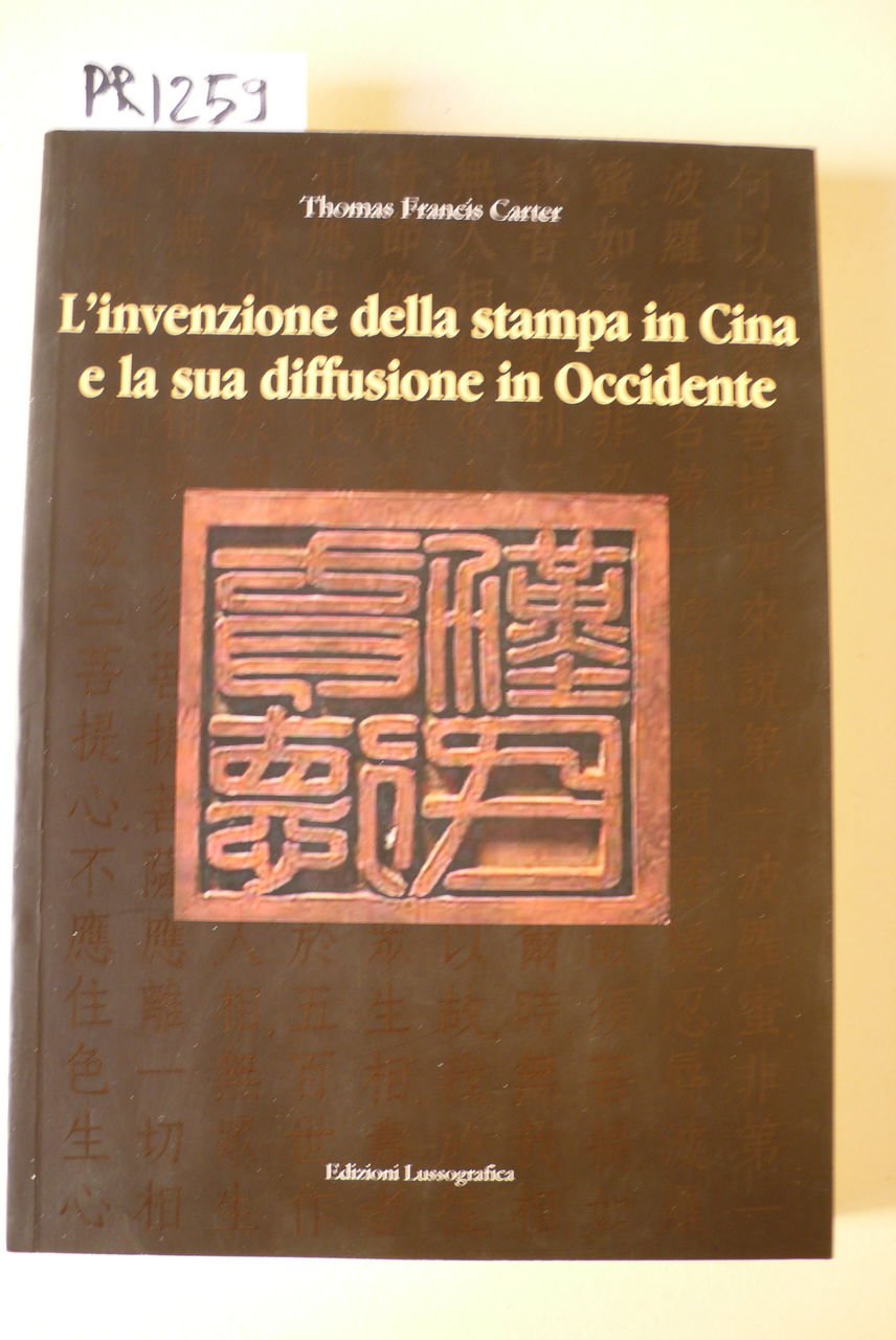L'invenzione della stampa in Cina e la sua diffusione in …