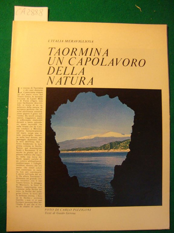 L'Italia Meravigliosa - Taormina, un capolavoro della natura (periodico) | Immagine Gallery 2