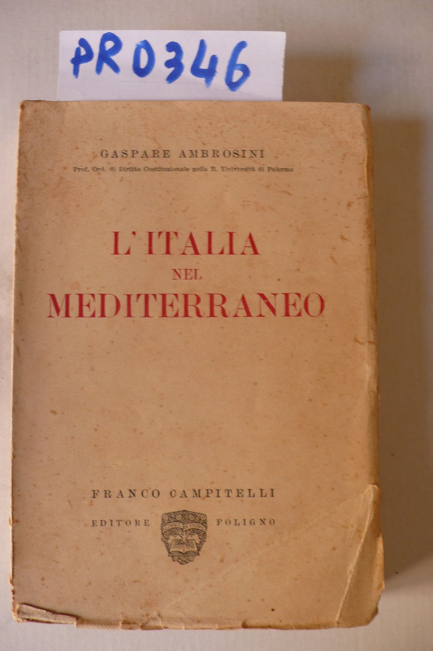 L'Italia nel mediterraneo | Immagine principale