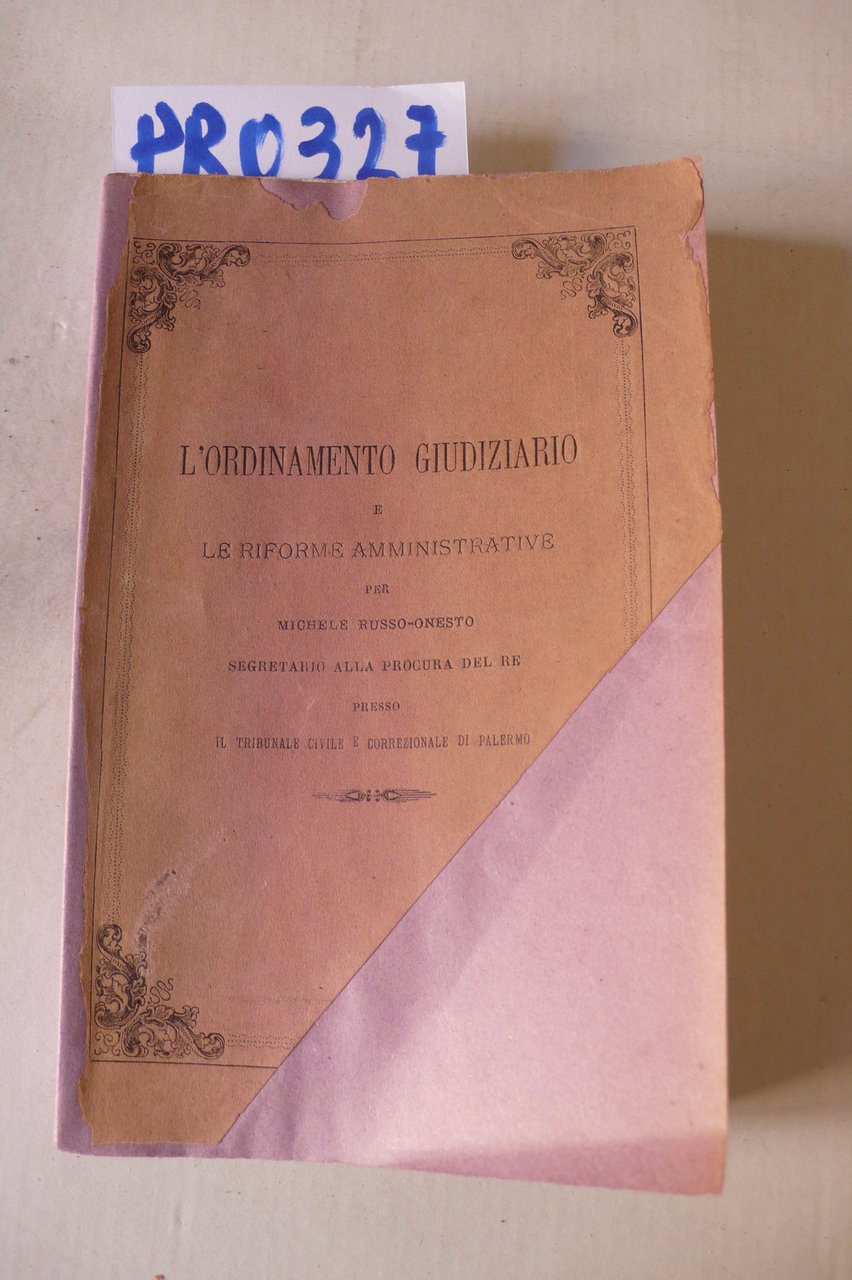 L'ordinamento giudiziario e le riforme amministrative | Immagine principale