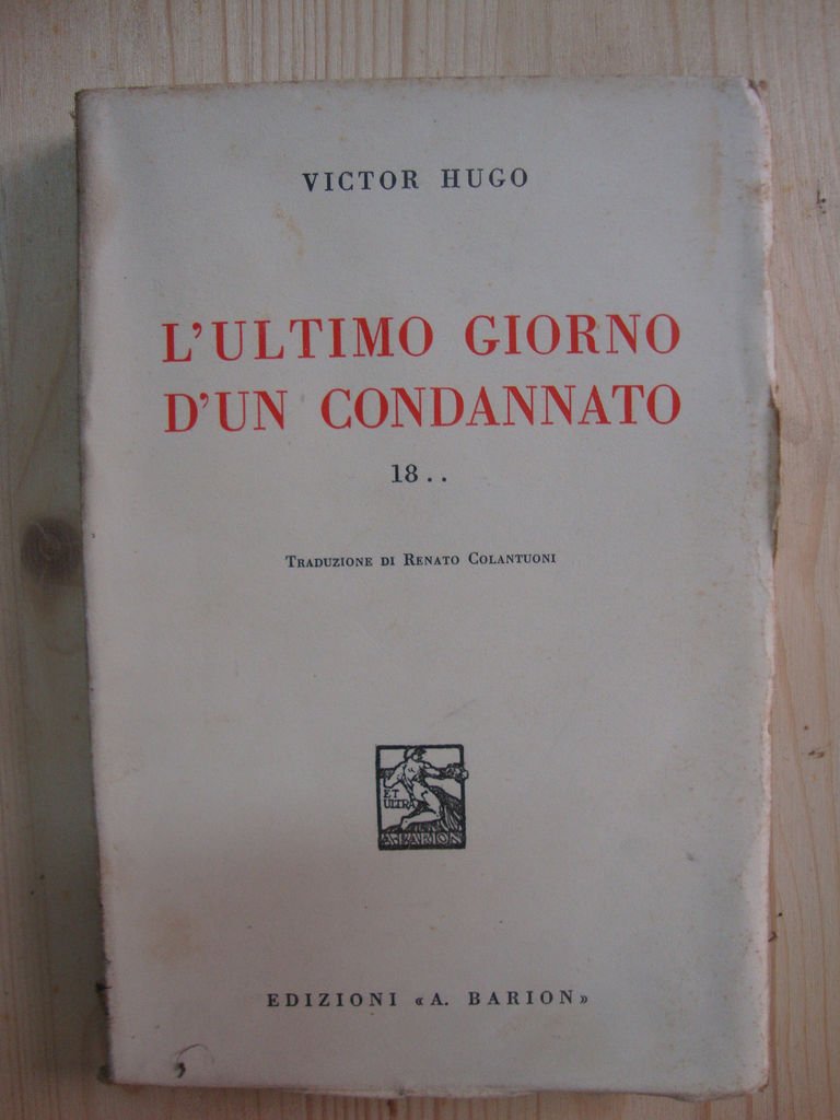 L'ultimo giorno d'un condannato (18. )
