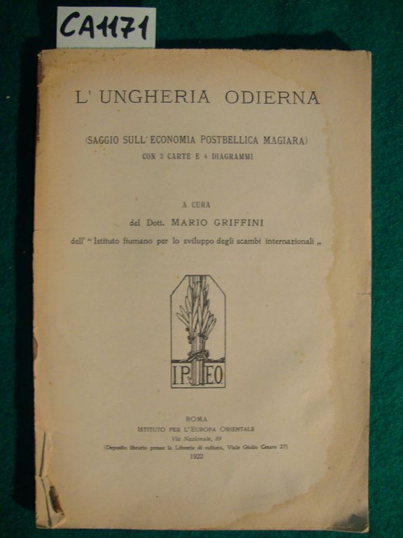 L'Ungheria odierna - Saggio sull'economia postbellica Magiara | Immagine Gallery 2