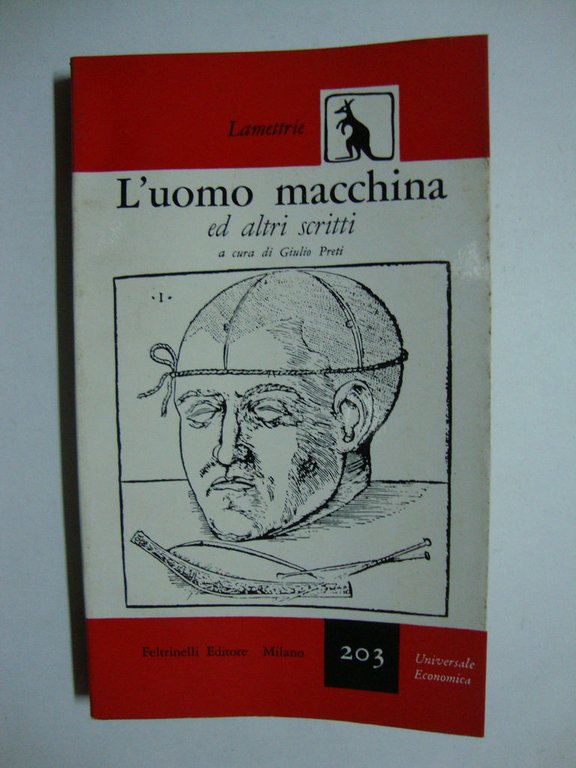 L'uomo macchina e altri scritti