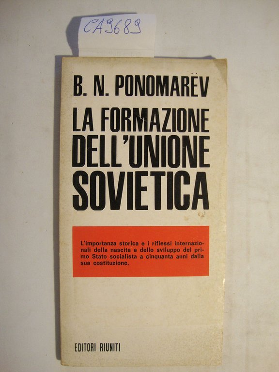 La formazione dell'Unione Sovietica