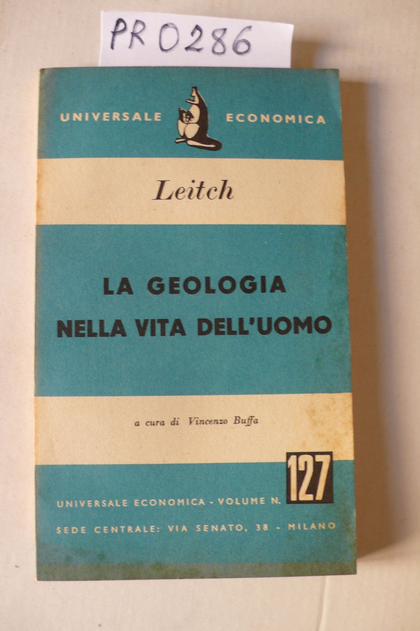 La geologia nella vita dell'uomo
