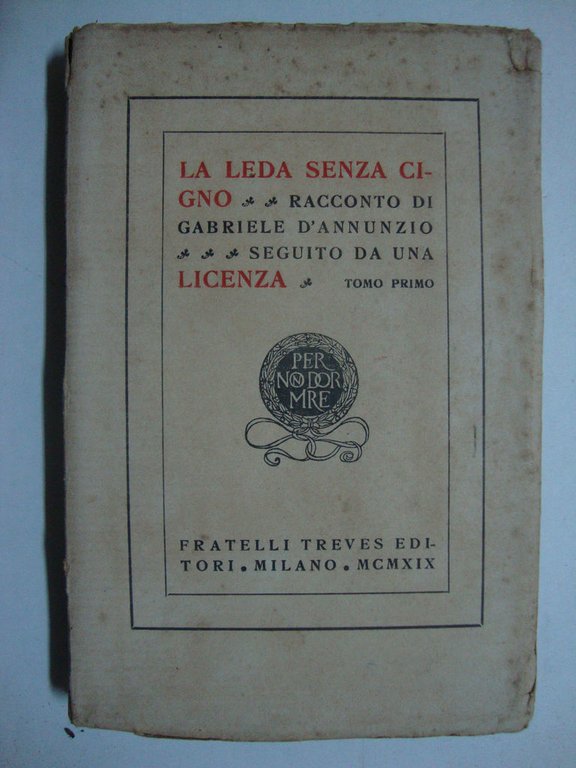 La Leda senza cigno (Racconto di Gabriele D'Annunzio, seguito da …