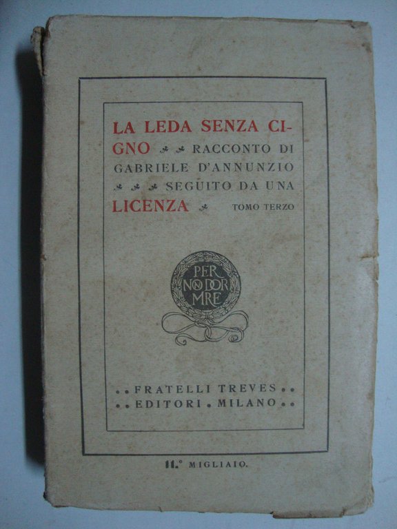 La Leda senza cigno (Racconto di Gabriele D'Annunzio, seguito da …