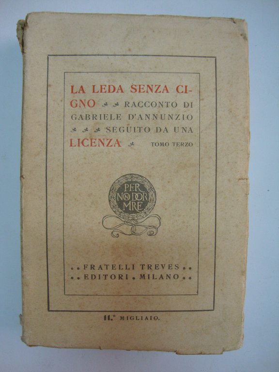 La Leda senza cigno (Racconto di Gabriele D'Annunzio, seguito da …
