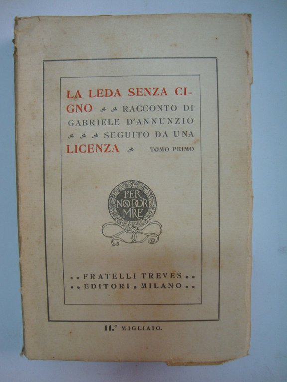 La Leda senza cigno (Racconto di Gabriele D'Annunzio, seguito da …