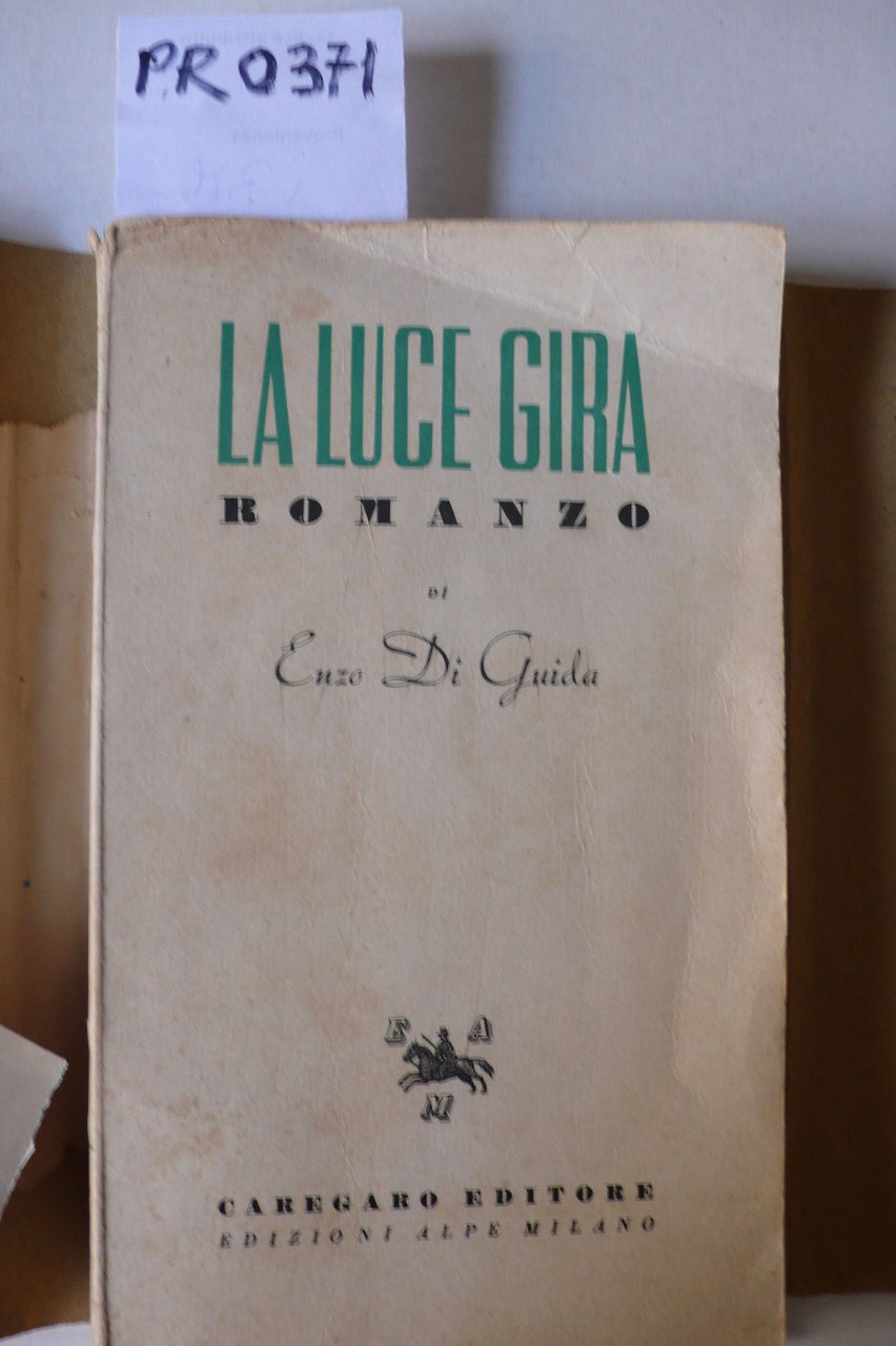 La luce gira, romanzo