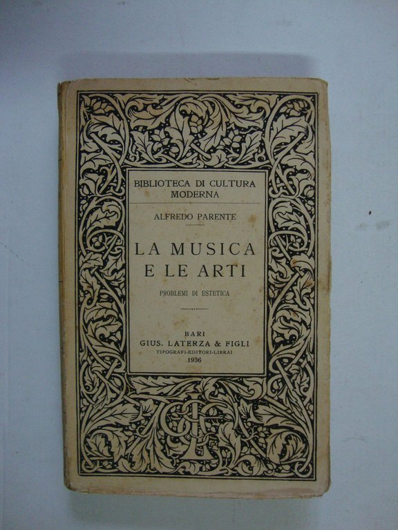 La musica e le arti (Problemi di estetica)