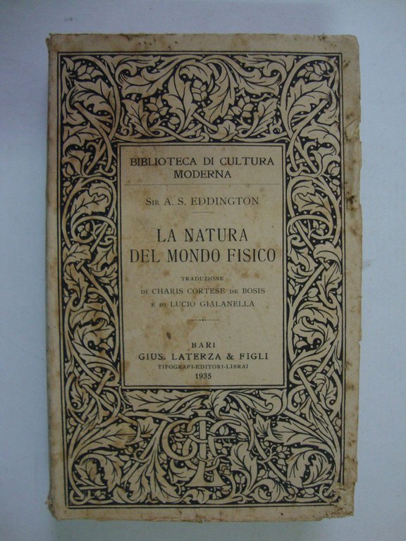 La natura del mondo fisico