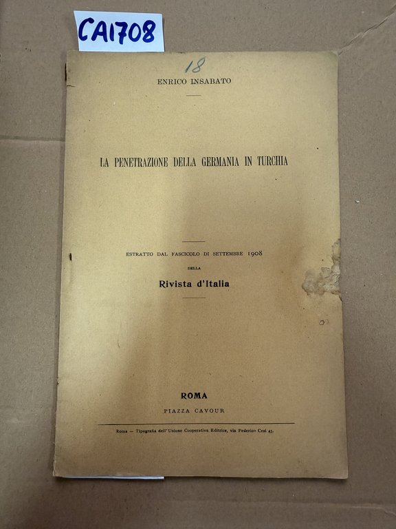 La penetrazione della Germania in Turchia