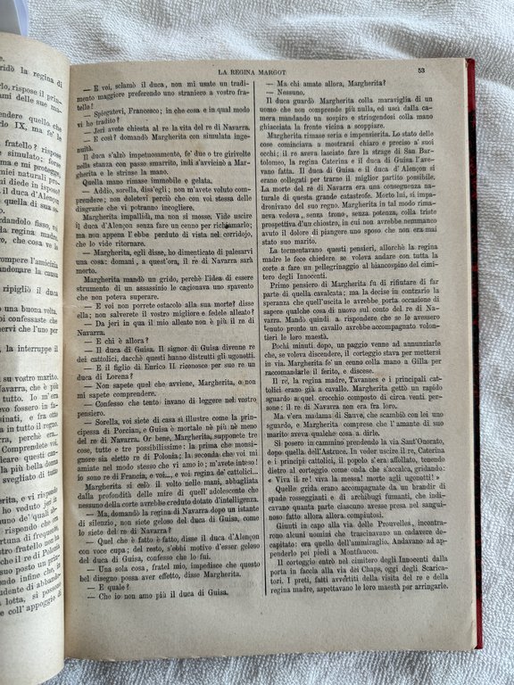 La regina Margot ossia La notte di San Bartolomeo in …