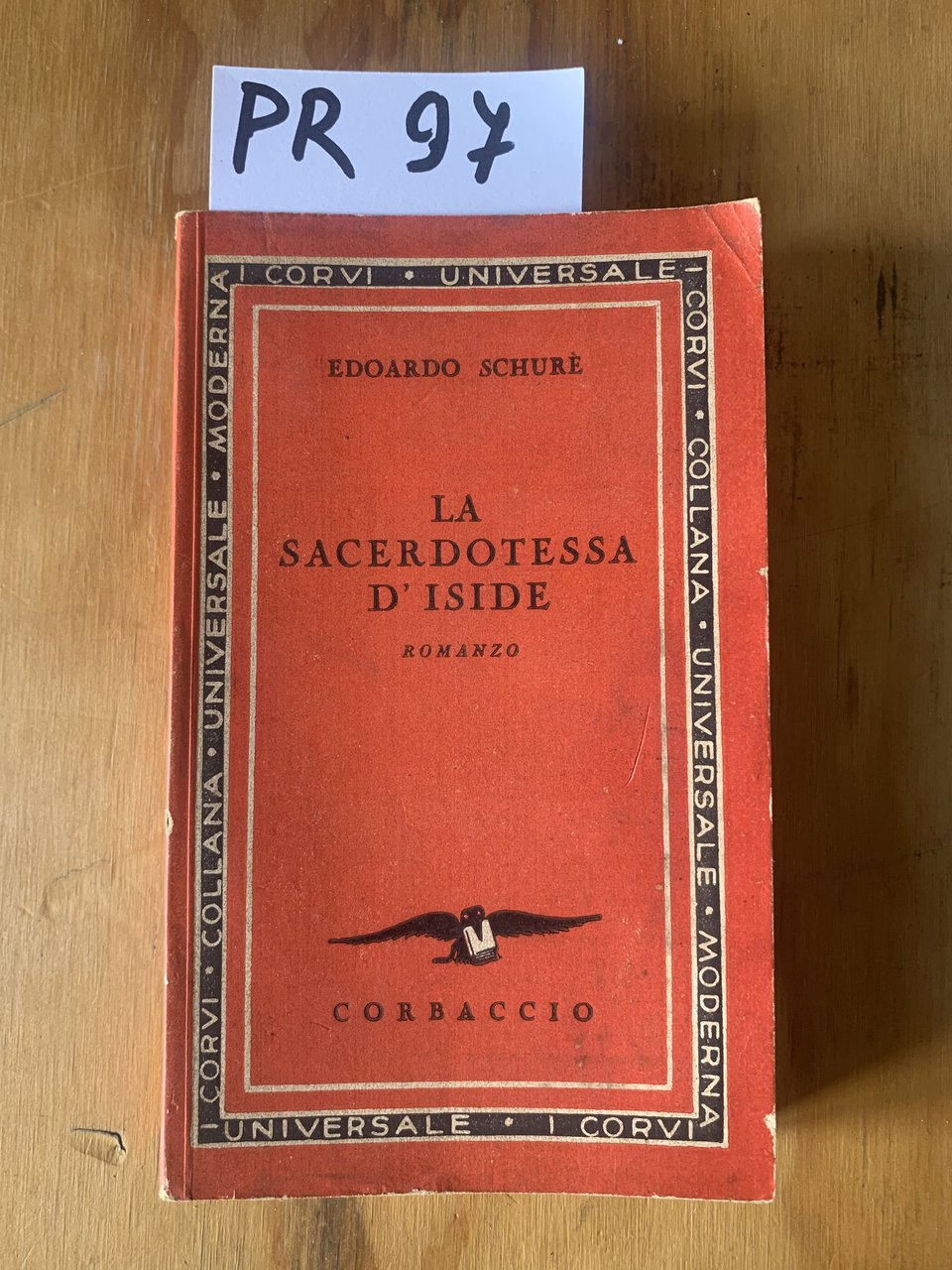 La sacerdotessa di Iside,romanzo | Immagine principale