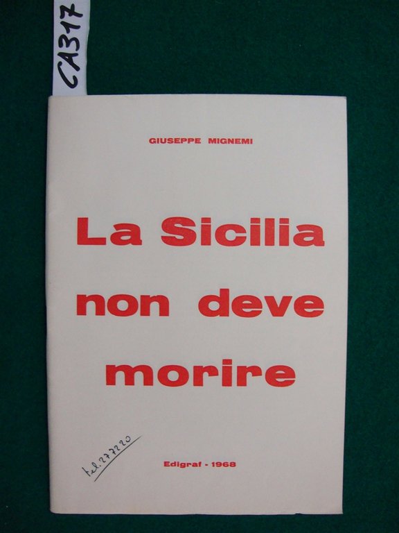 La Sicilia non deve morire | Immagine Gallery 2