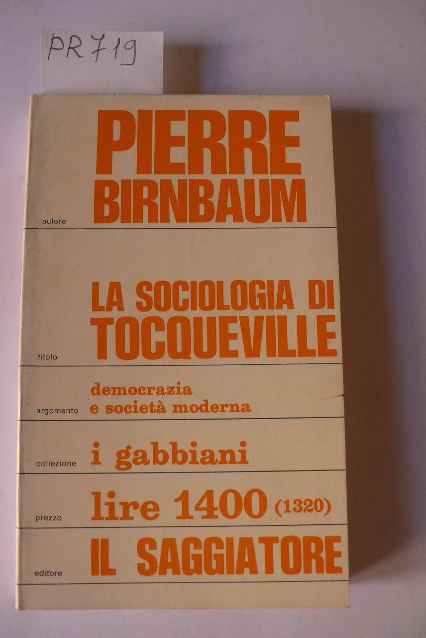 La sociologia di Tocqueville