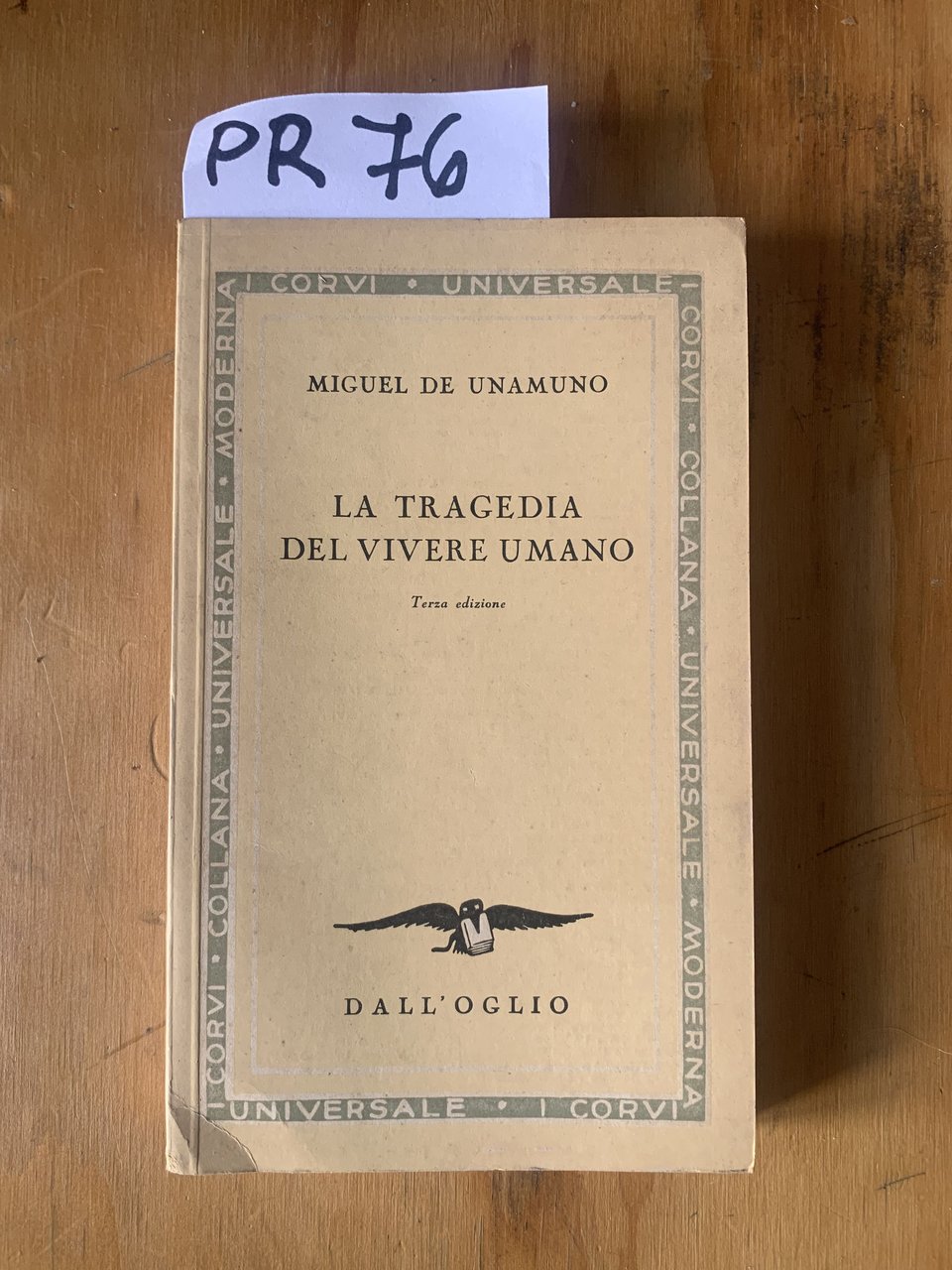 La tragedia del vivere umano | Immagine principale