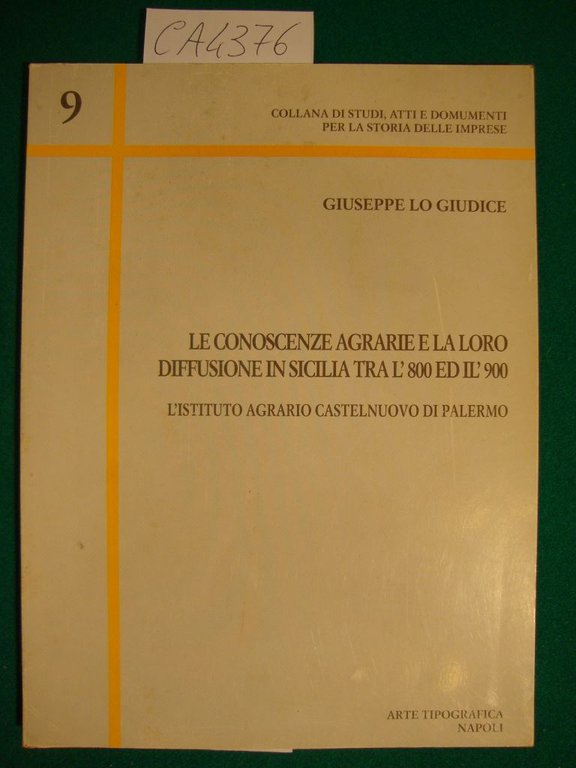 Le conoscenze agrarie e la loro diffusione in Sicilia tra …