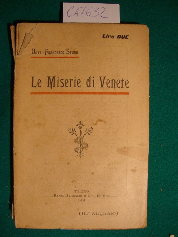 Le Miserie di Venere (Per i soli adulti)