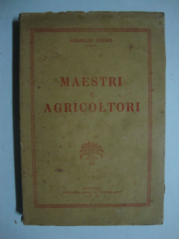 Maestri e agricoltori