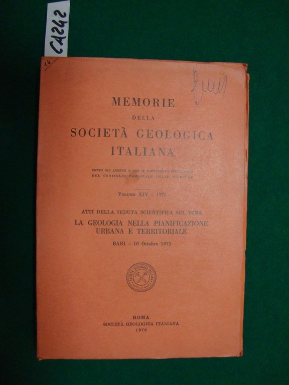 Memorie della società geologica italiana | Immagine Gallery 2