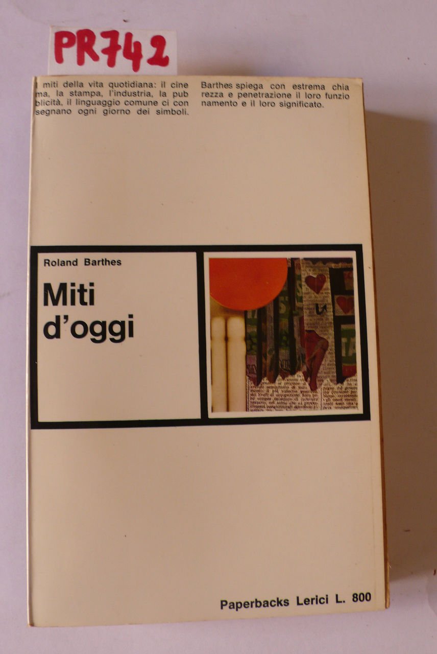 Miti d'oggi
