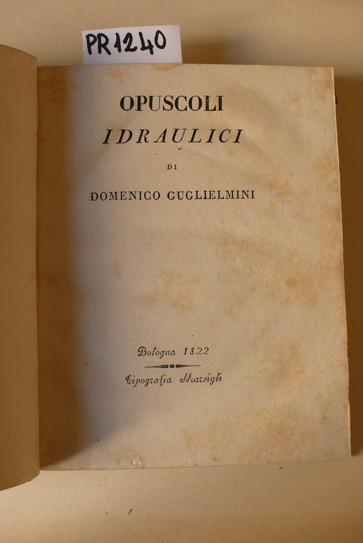 Opuscoli idraulici (tomo II) | Immagine Gallery 2
