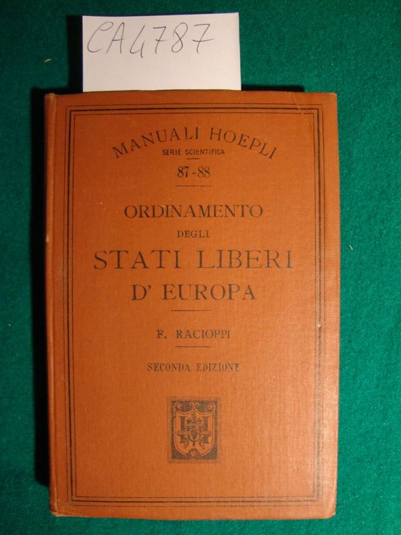 Ordinamento degli Stati Liberi d'Europa