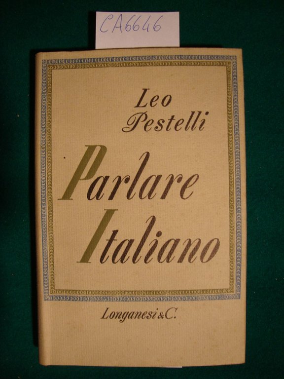 Parlare italiano