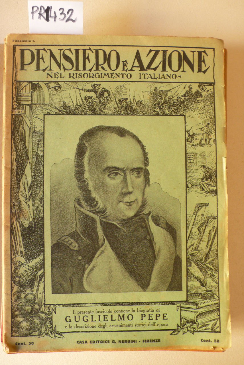 Pensiero e azione nel Risorgimento italiano, prima serie I grandi … | Immagine principale