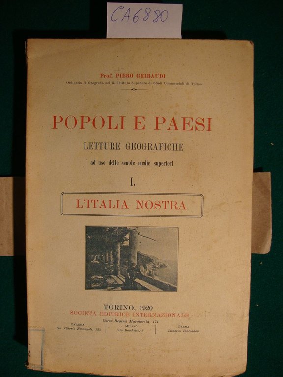 Popoli e Paesi - Letture geografiche ad uso delle scuole …