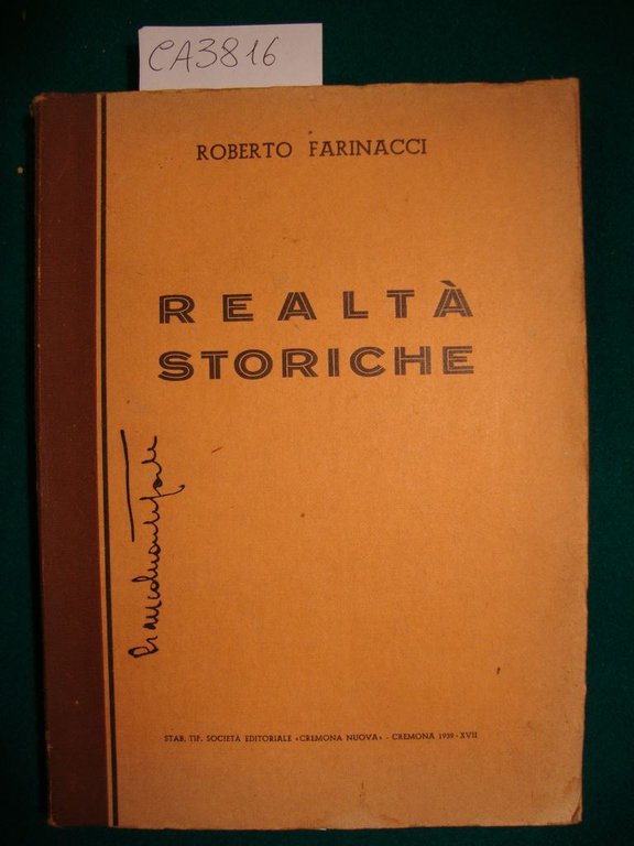 Realtà storiche